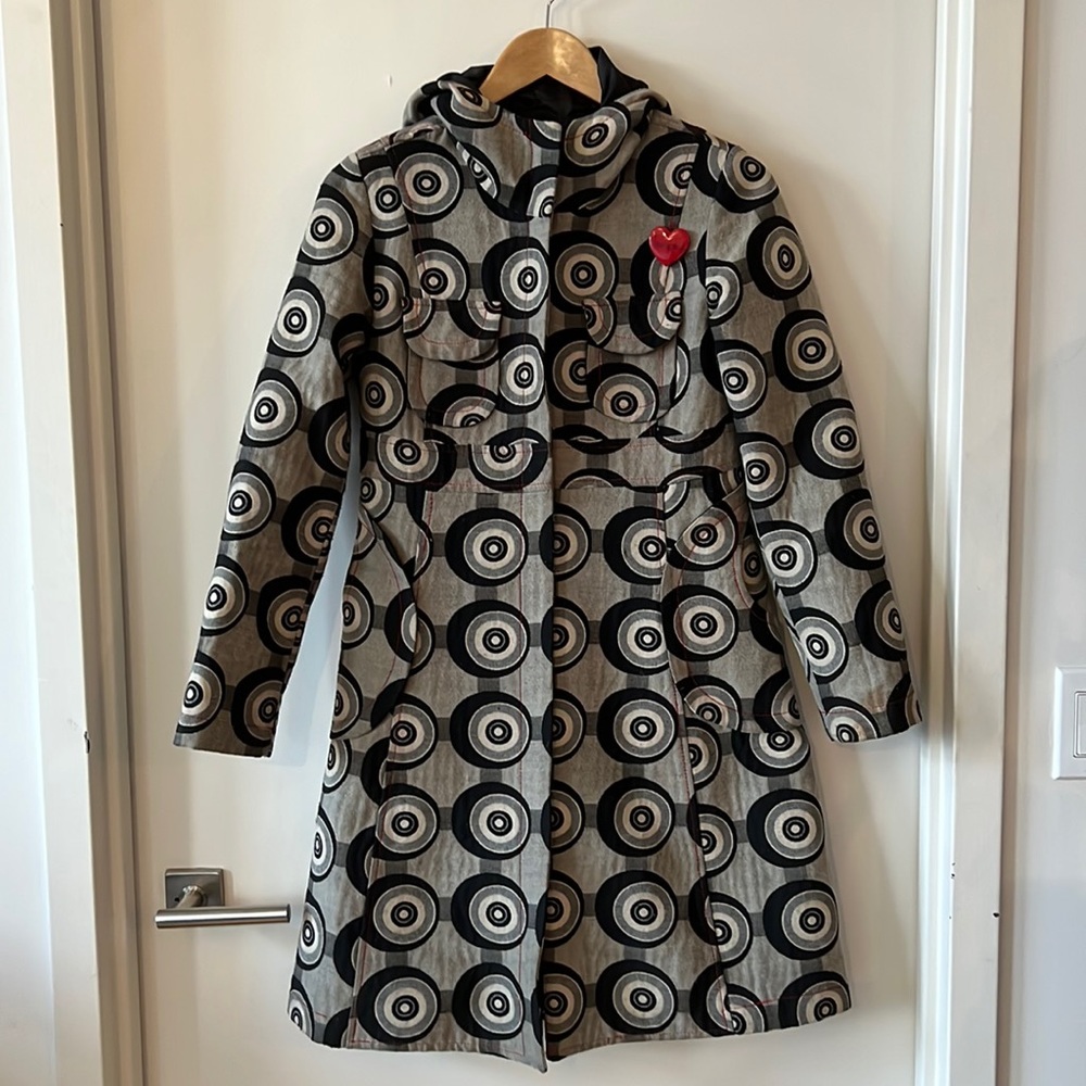 Desigual Hooded Coat - read description